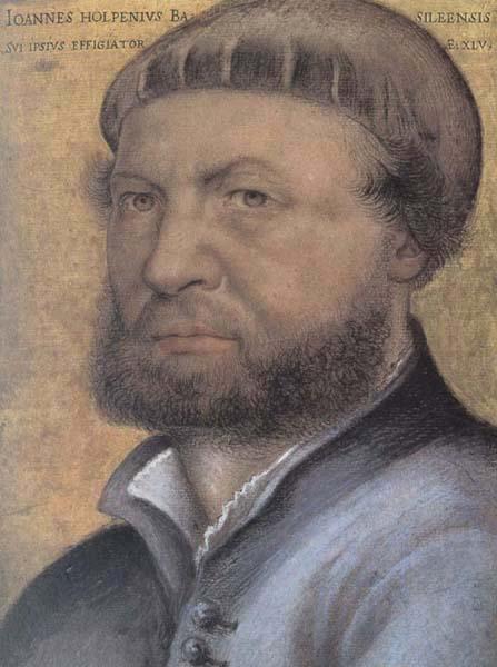 Hans holbein the younger Self-Portrait china oil painting image